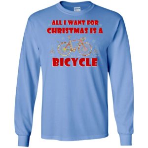 All i need for christmas is a bicycle long sleeve