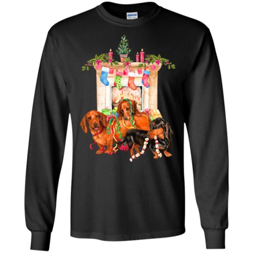 Dachshund as birthday gift to dog lover puppy family long sleeve