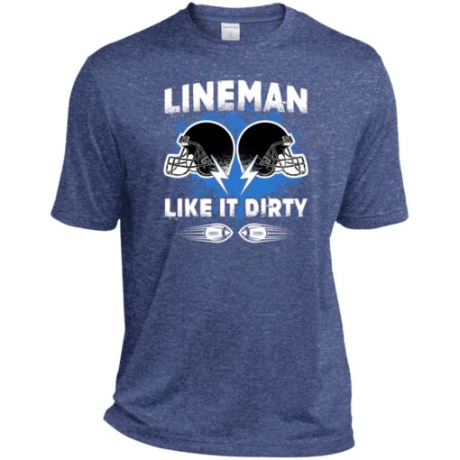 American football lineman shirts lineman like it dirty sport tee