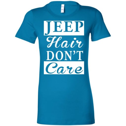 Jeep hair don’t care women tee