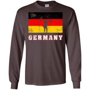 Germany flag hunter archer love hunting gift long sleeve