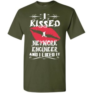 I kissed network engineer and i like it – lovely couple gift ideas valentine’s day anniversary ideas t-shirt