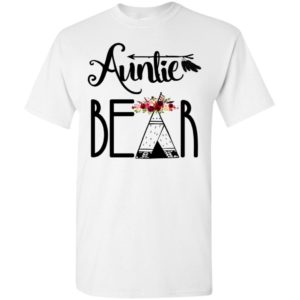 Auntie bear gift for auntie sister bear t-shirt