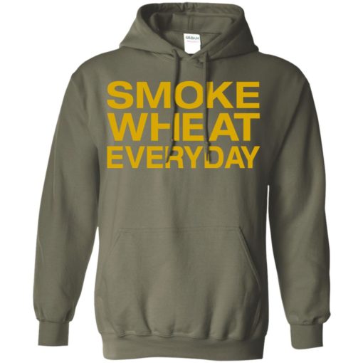 Smoke wheat everyday funny smoking hoodie