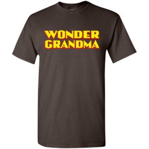 Wonder grandma comical texture funny gift for mother day t-shirt