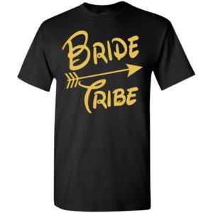 Bride tribe wedding bridal party gear t-shirt