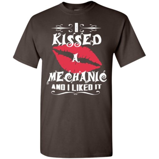I kissed mechanic and i like it – lovely couple gift ideas valentine’s day anniversary ideas t-shirt