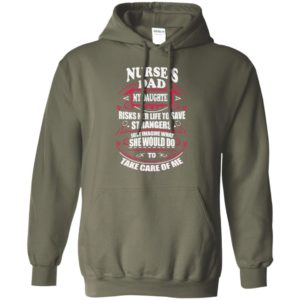 Daughter nurse dad just imagine what she would do to take care of me hoodie