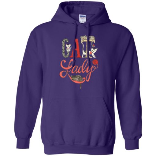 Cat lady cute paper art – love cats gift for her hoodie