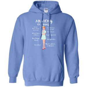 Anatomy of a nurse shirt funny gift for nurse or who love nursing hoodie