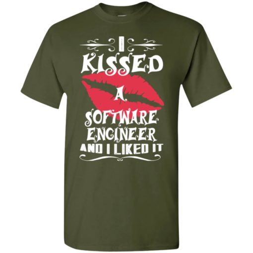I kissed software engineer and i like it – lovely couple gift ideas valentine’s day anniversary ideas t-shirt