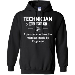 Technician definition funny classic christmas hoodie