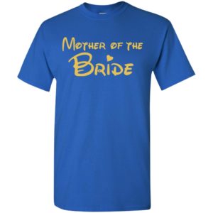 Mother of the bride new bridal family squad mom gift t-shirt