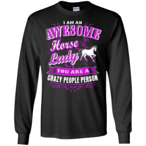 I’m awesome horse lady gift for mom mama grandma aunt mother’s day long sleeve
