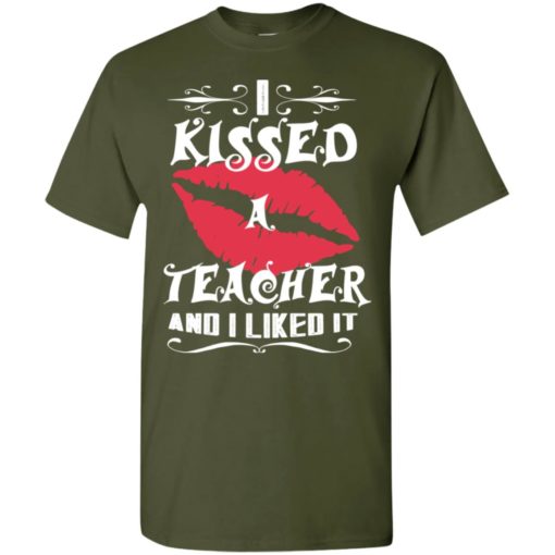 I kissed teacher and i like it – lovely couple gift ideas valentine’s day anniversary ideas t-shirt