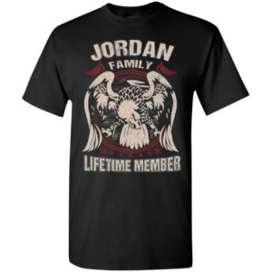 Jordan family lifetime member eagle logo retro matching family t-shirt