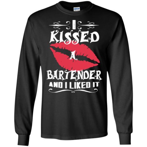 I kissed bartender and i like it – lovely couple gift ideas valentine’s day anniversary ideas long sleeve