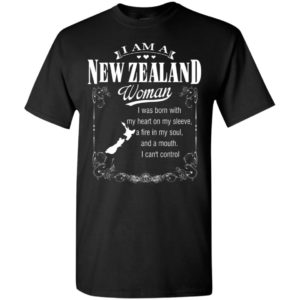 I am a new zealand woman t-shirt