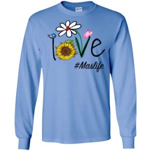 Love maslife heart floral gift mas life mothers day gift long sleeve