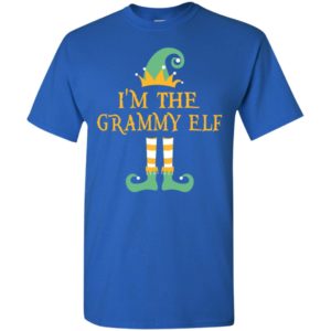 I’m the grammy elf christmas matching gifts family pajamas elves women t-shirt