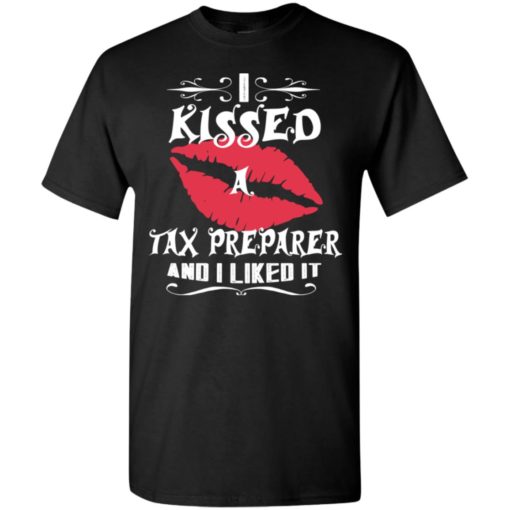 I kissed tax preparer and i like it – lovely couple gift ideas valentine’s day anniversary ideas t-shirt