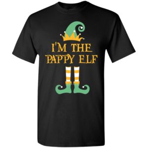 I’m the pappy elf christmas matching gifts family pajamas elves t-shirt