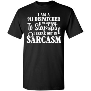 911 dispatcher shirt – i am a dispatcher gift t-shirt