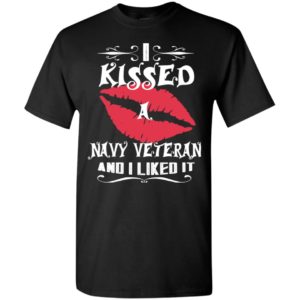 I kissed navy veteran and i like it – lovely couple gift ideas valentine’s day anniversary ideas t-shirt
