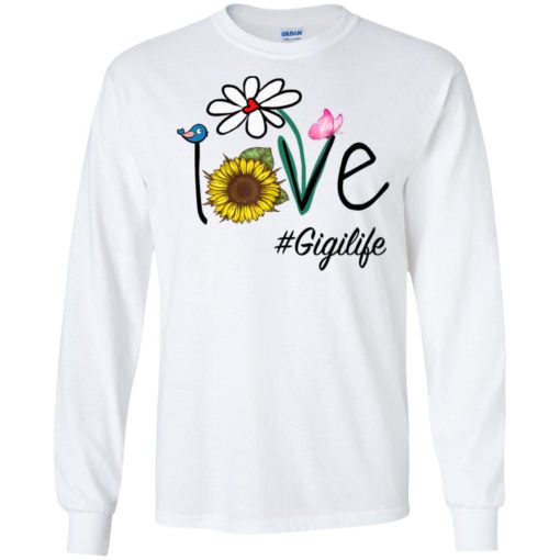 Love gigilife heart floral gift gigi life mothers day gift long sleeve