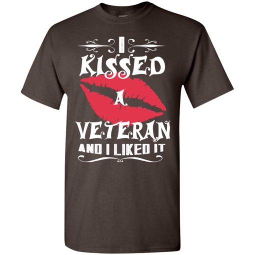 I kissed veteran and i like it – lovely couple gift ideas valentine’s day anniversary ideas t-shirt
