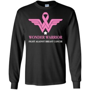 Breast cancer awareness wonder warrior gifts long sleeve