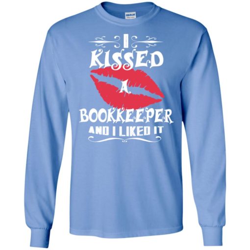 I kissed bookkeeper and i like it – lovely couple gift ideas valentine’s day anniversary ideas long sleeve
