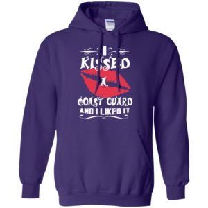 I kissed coast guard and i like it – lovely couple gift ideas valentine’s day anniversary ideas hoodie