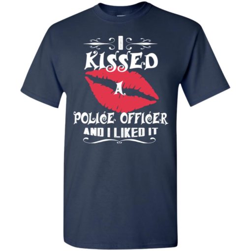 I kissed police officer and i like it – lovely couple gift ideas valentine’s day anniversary ideas t-shirt