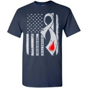 Diabetes awareness america fag t-shirt