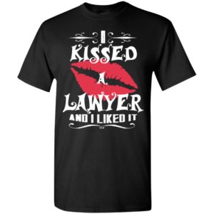 I kissed lawyer and i like it – lovely couple gift ideas valentine’s day anniversary ideas t-shirt