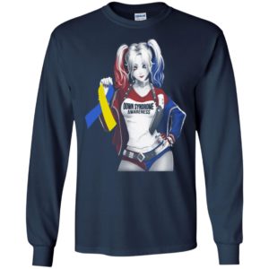 Down syndrome awaraness 1harley quinns long sleeve