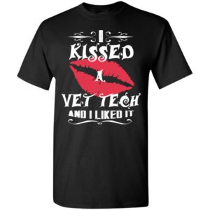 I kissed vet tech and i like it – lovely couple gift ideas valentine’s day anniversary ideas t-shirt