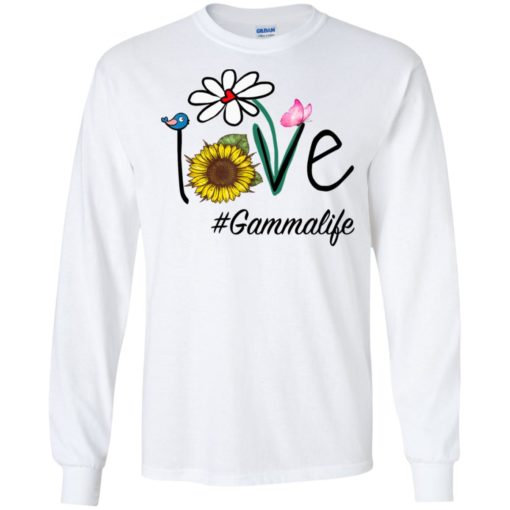 Love gammalife heart floral gift gamma life mothers day gift long sleeve