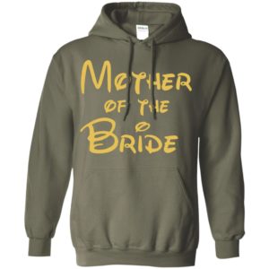 Mother of the bride funny bridal family squad mom gift hoodie
