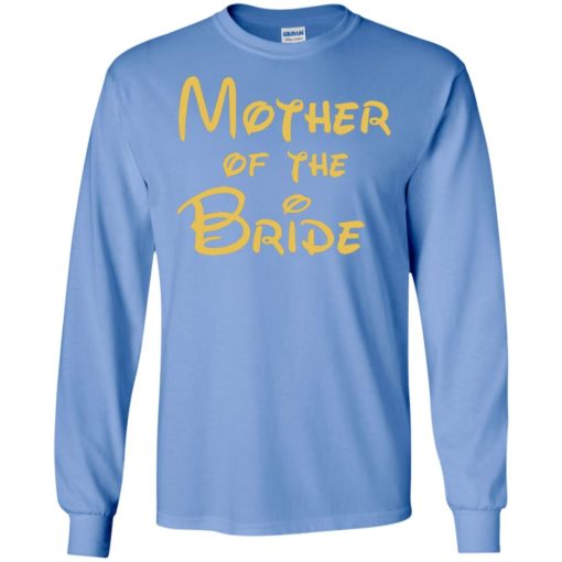 Mother of the bride funny bridal family squad mom gift long sleeve