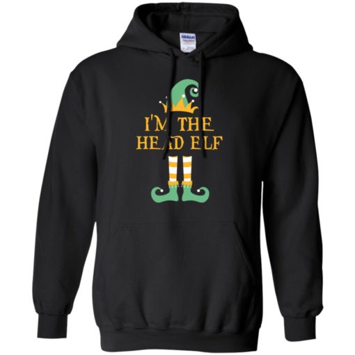 I’m the head elf christmas matching gifts family pajamas elves hoodie