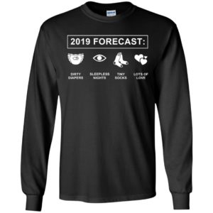 2019v forecast new dad mom for expecting baby announcment long sleeve