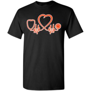 Nurse heartbeat heart beat shirt gift for nurses proud rn nurse love being nurse t-shirt