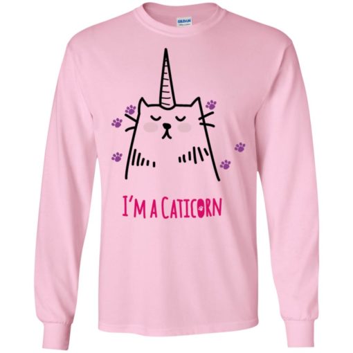 I’m a caticorn cute art – cat mom gift long sleeve