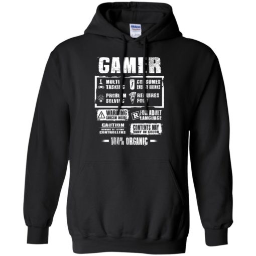Best gamer multitasking gaming funny label fans hoodie