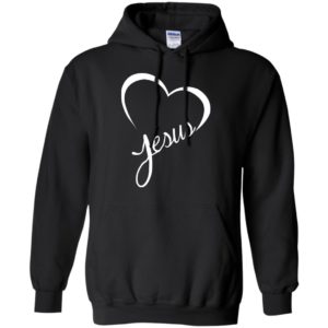 Jesus heart love christ faith hoodie