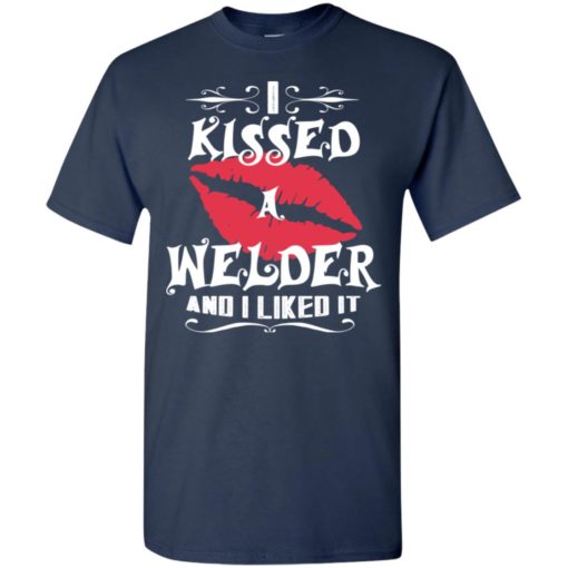 I kissed welder and i like it – lovely couple gift ideas valentine’s day anniversary ideas t-shirt