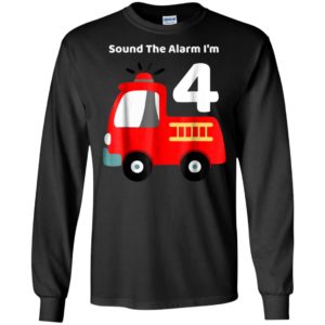 Fire fighter truck 4 year old birthday gift toys for boys girls long sleeve