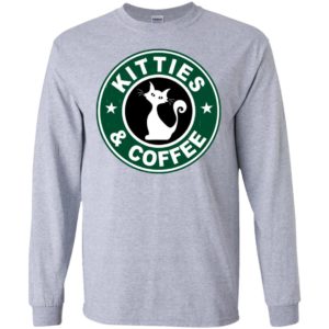 Love cat – love coffee – kitties and coffee long sleeve